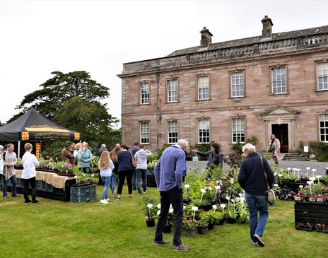 Dalemain Plant Fair at Dalemain Mansion & Historic Gardens in Penrith, Cumbria