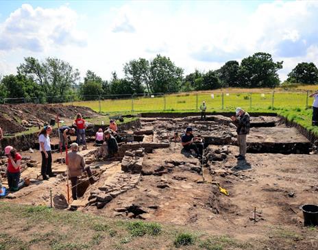 Excavation Tours at Birdoswald Roman Fort