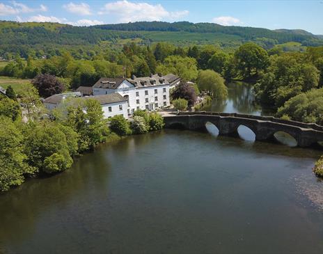 View of River Leven at The Swan Hotel & Spa in Newby Bridge, Lake District