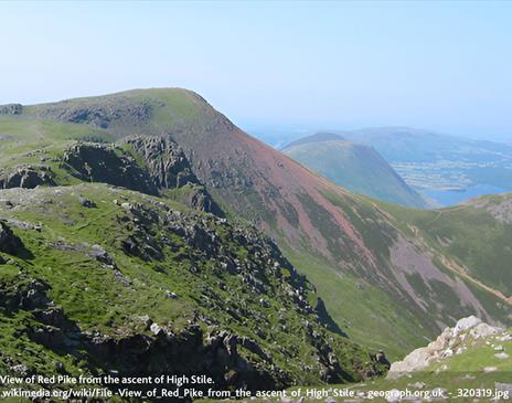 View of Red Pike from the ascent of High Stile. Photo: Espresso Addict.