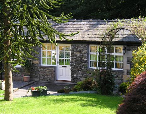 Exterior of The Farriers Cottage at Abbey Coach House Cottages in Windermere, Lake District