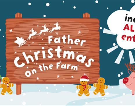 Father Christmas on the Farm