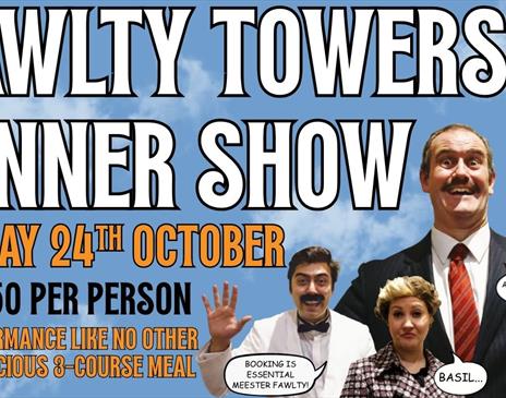 Fawlty Towers Dinner Show poster
