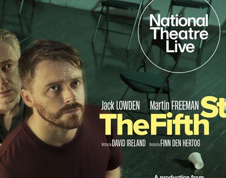 Poster for "The Fifth Step" featuring Jack Lowden & Martin Freeman