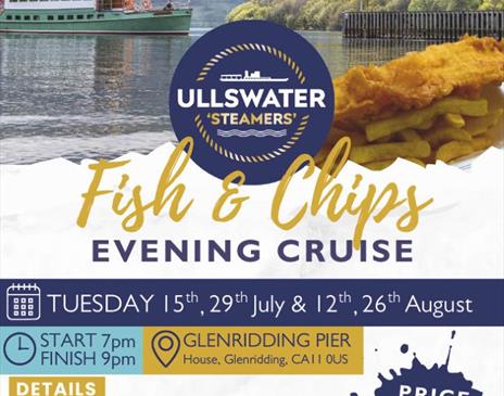 Fish & Chip Supper Cruises from Glenridding