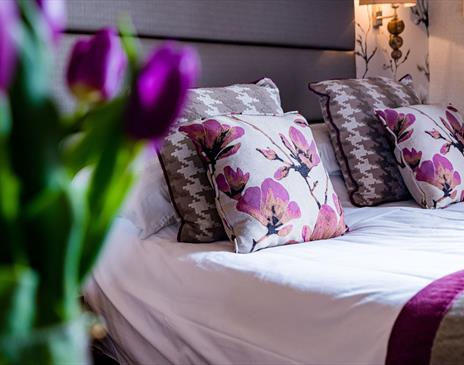 Double Bedroom at The George Hotel in Penrith, Cumbria