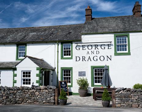 Exterior and Entrance at George and Dragon in Clifton, Cumbria