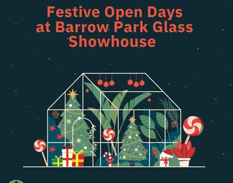 Festive Open Days at Barrow Park Glass Showhouse