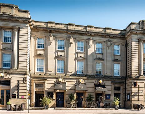 Exterior of The Halston Aparthotel in Carlisle, Cumbria