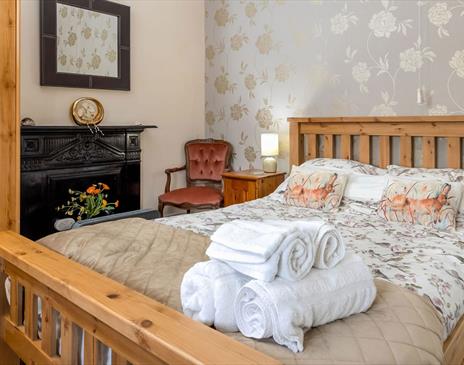 Master Bedroom at Harebeck Cottage in Seascale, Cumbria