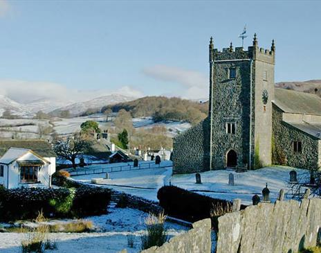 Hawkshead in the snow