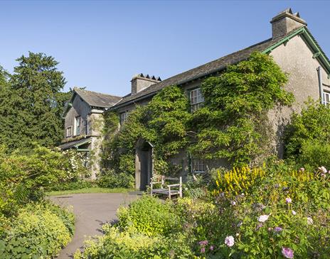 Exterior and Gardens at Hill Top, Beatrix Potter's House in Near Sawrey, Ambleside, Lake District