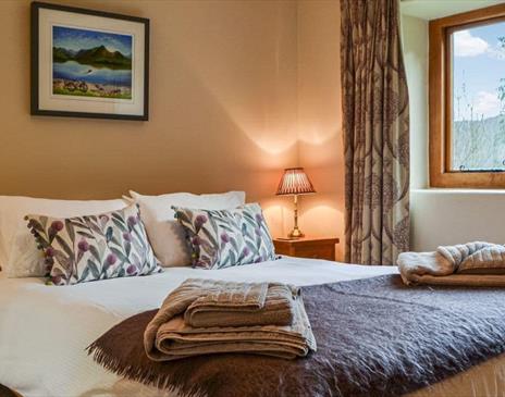 Double Bedroom at Over Brandelhow in Borrowdale, Lake District