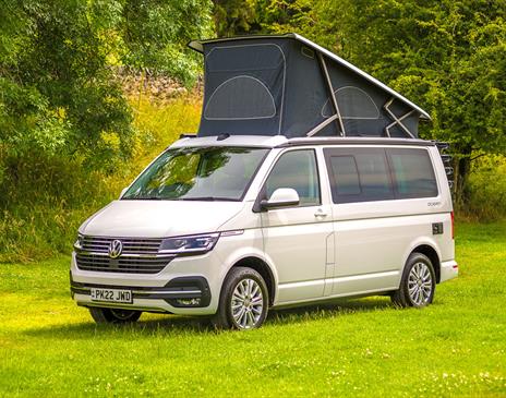 Exterior of Long Valley Campers in the Lake District, Cumbria