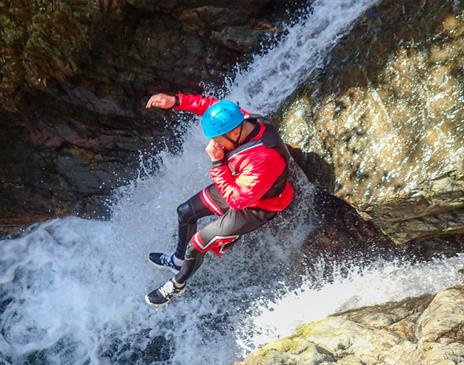 Canyoning at Lake District Activities with Lakeland Ascents