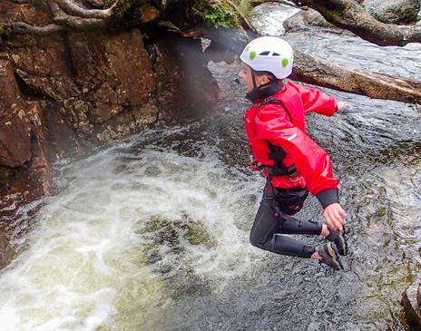 Ghyll Scrambling at Lake District Activities with Lakeland Ascents