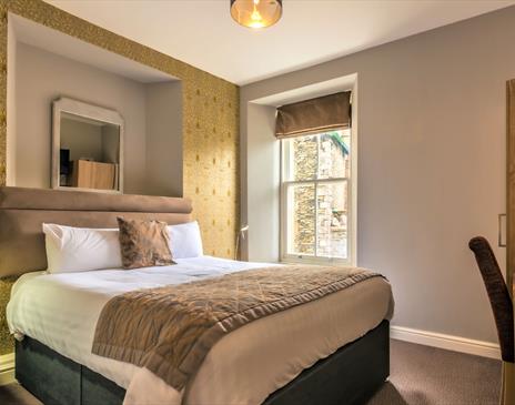 Double Bedroom at The Lamplighter Rooms in Windermere, Lake District