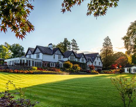 Exterior at Linthwaite House in Bowness-on-Windermere, Lake District