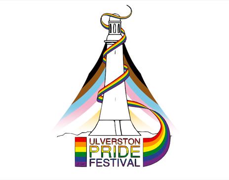 Poster for Ulverston Pride Festival in Ulverston, Lake District