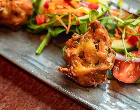 Food from the Restaurant at Crooklands Hotel in Milnthorpe, Cumbria