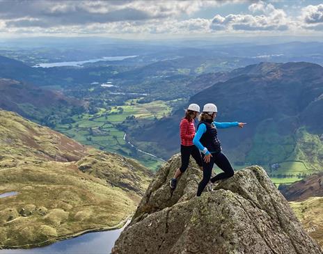 Ridge Scrambling with Mountain Journeys in the Lake District, Cumbria