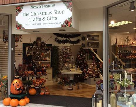 Storefront at New Seasons in Carlisle, Cumbria