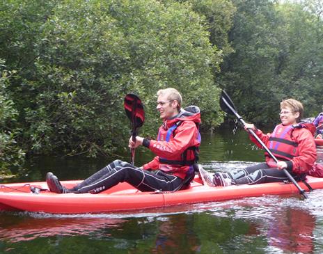 Kayaking with Adventure Vertical in Cumbria