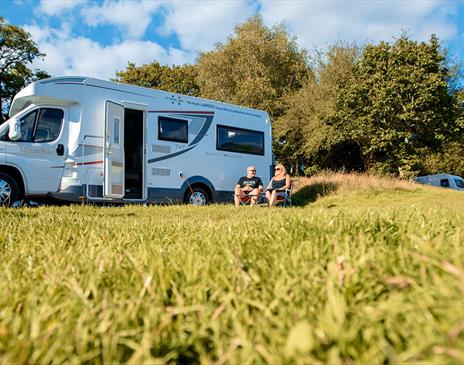 Touring Pitches at Park Cliffe Camping & Caravan Park in Windermere, Lake District