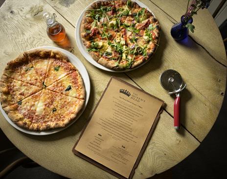 New Wood Fired Pizza Menu at The Queen's Head in Askham, Lake District