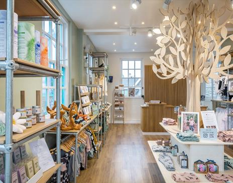 Shop Interior of Rebel + Rose in Bowness-on-Windermere, Lake District