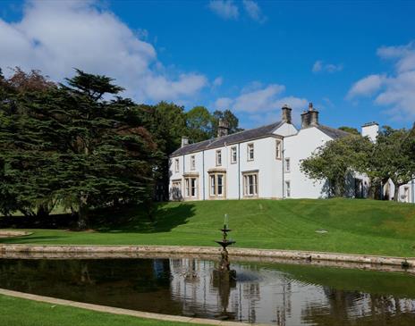 Exterior and Grounds at Farlam Hall Hotel near Brampton, Cumbria