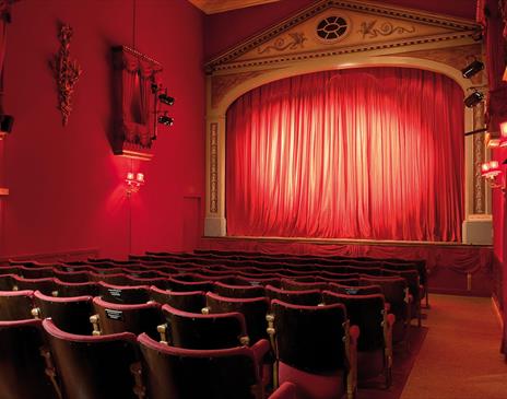 Interior at Rosehill Theatre in Whitehaven, Cumbria