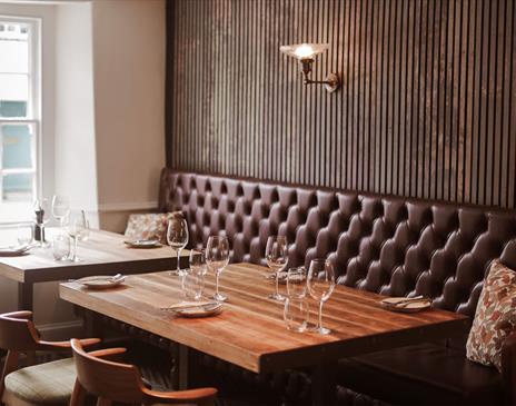 Dining Table at Royal Oak Hotel in Rosthwaite, Lake District