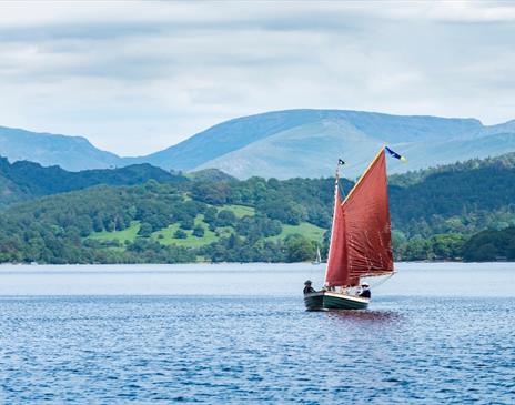 a boat on Coniston Water