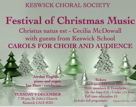 Keswick Choral Society poster