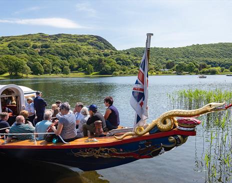 Views from Steam Yacht Gondola on Coniston Water, Lake District