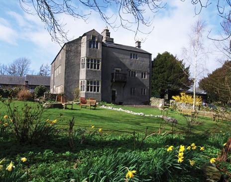 Exterior and Grounds of Swarthmoor Hall in Ulverston, Cumbria