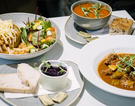 Food from Lakeside Café Restaurant in Keswick, Lake District