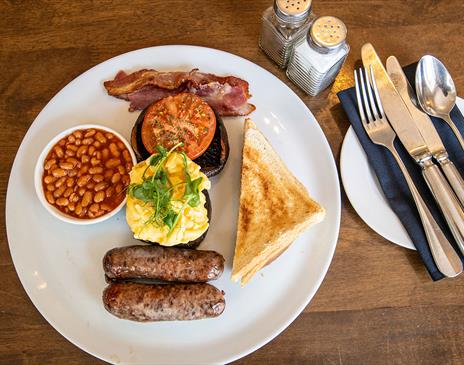 Breakfast at The Kings Arms, Temple Sowerby