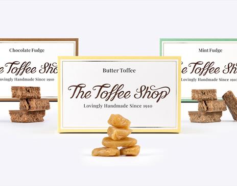 Selection of Boxes from The Toffee Shop Limited in Penrith, Cumbria