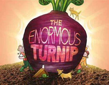 The Theatre by the lake an Outdoor Theatre Performance art Venue is showcasing a show called The Enormous Turnip