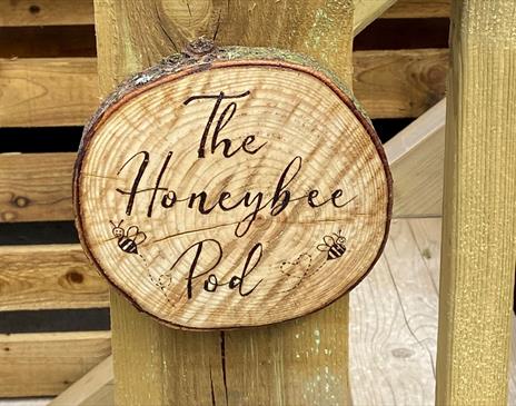 The Honeybee Pod at Ullswater Holiday Park in the Lake District, Cumbria