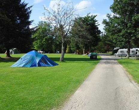 Tents and Touring Pitches at Ullswater Holiday Park in the Lake District, Cumbria