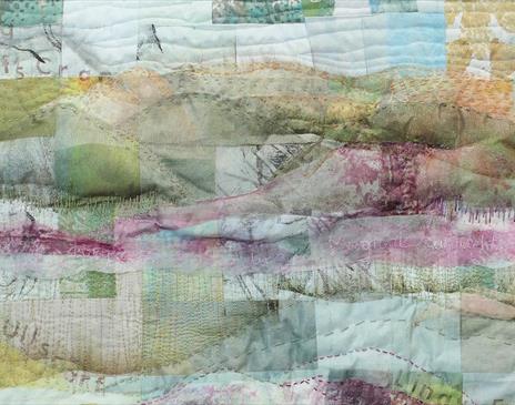 Experimental Quilt Making at the Quaker Tapestry Museum in Kendal, Cumbria