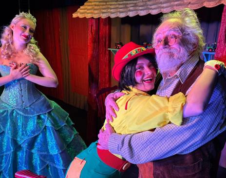 Still photo from Rheged's Pinocchio Pantomime.