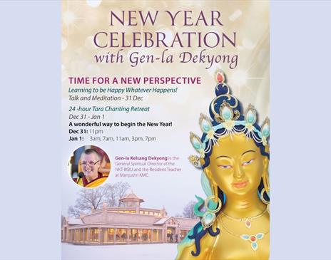 New Year Celebration with Gen-la Dekyong