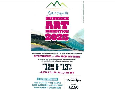 Summer Art Exhibition Poster