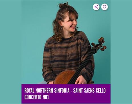 photo of a member of the Royal Northern Sinfonia.