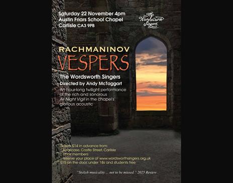 "Rachmaninov Vespers by The Wordsworth Singers" Poster