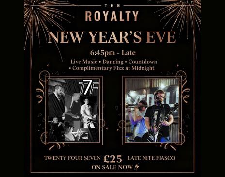 The Royalty New Year's Eve Poster